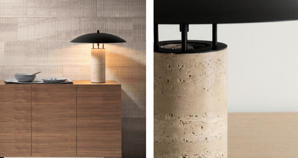 lampada moderna da terra