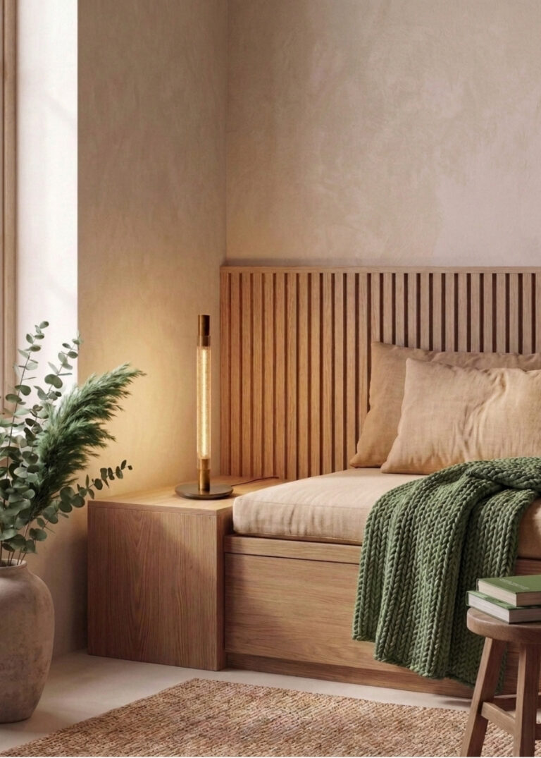 Porcelain marble and glass table lamp